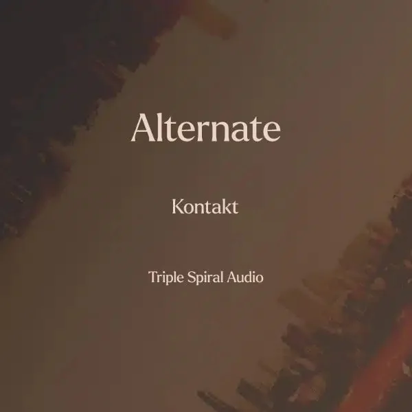 Triple Spiral Audio – Alternate 1.2.1 (KONTAKT) – VST Torrent | Loop Torrent | VST Crack